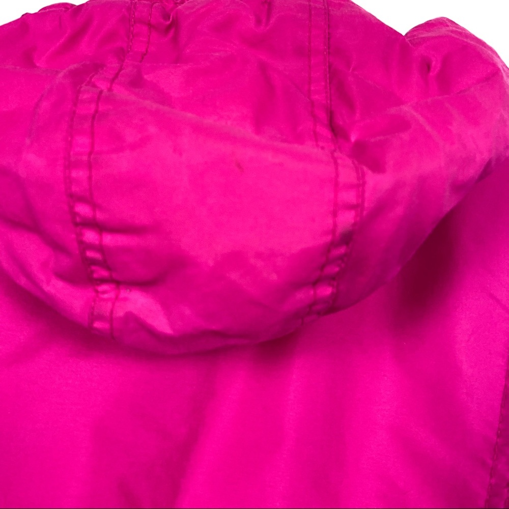 Columbia Girls Hooded Coat Parka Pink Blue Size 10/12 - Picture 9 of 10